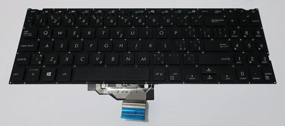 ASUS X515F klávesnice AEXKR300130 REV: 3D, 0KNB0-5117CS00, V182546KE1, JMOA0KNB0-5117CS SKLADEM