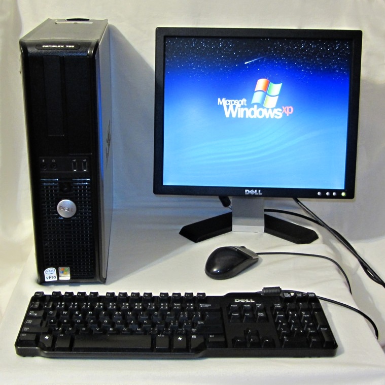 Dell Optiplex 755 - E6550, RAM 2GB, HDD 80GB, LCD 17", OS XP Pro