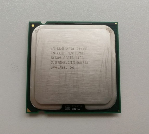 Intel Pentium Processor E6300 2M Cache, 2.80 GHz, 1066 MHz FSB BX80571E6300 SKLADEM