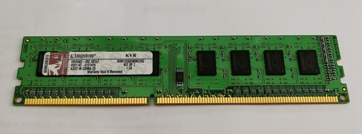 Kingston Value 1GB DDR3 1333 KVR1333D3N9K2/2G