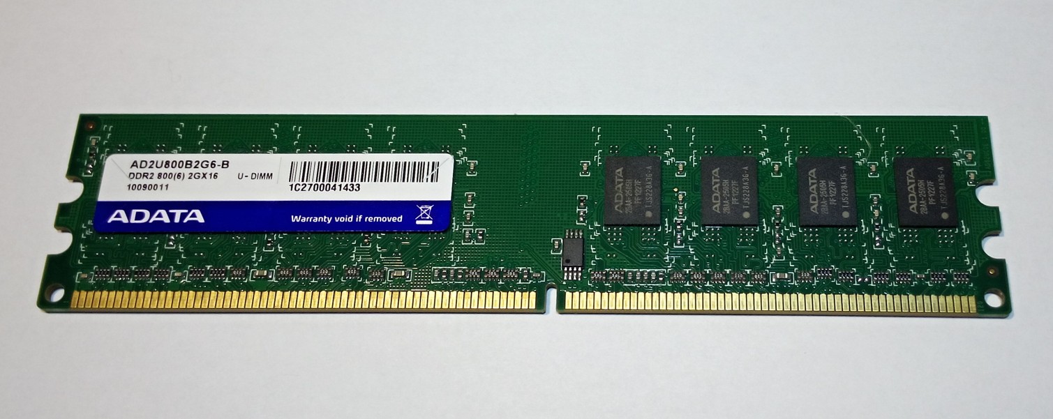 ADATA Premier Series 2GB DDR2 800MHz CL6, AD2U800B2G6-B