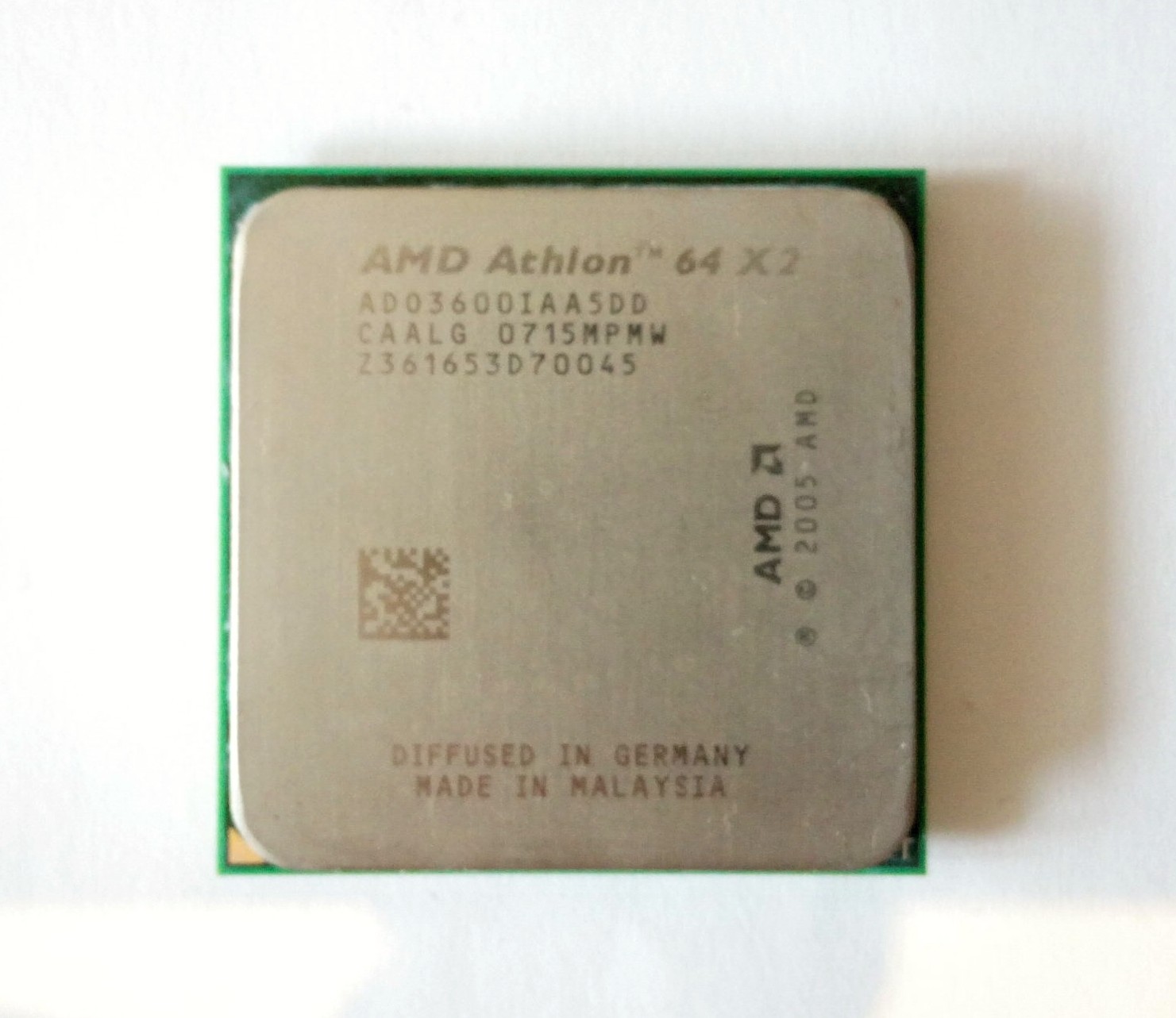 AMD Athlon 64 X2 3600+ 1900Mhz, ADO3600IAA5DD SKLADEM