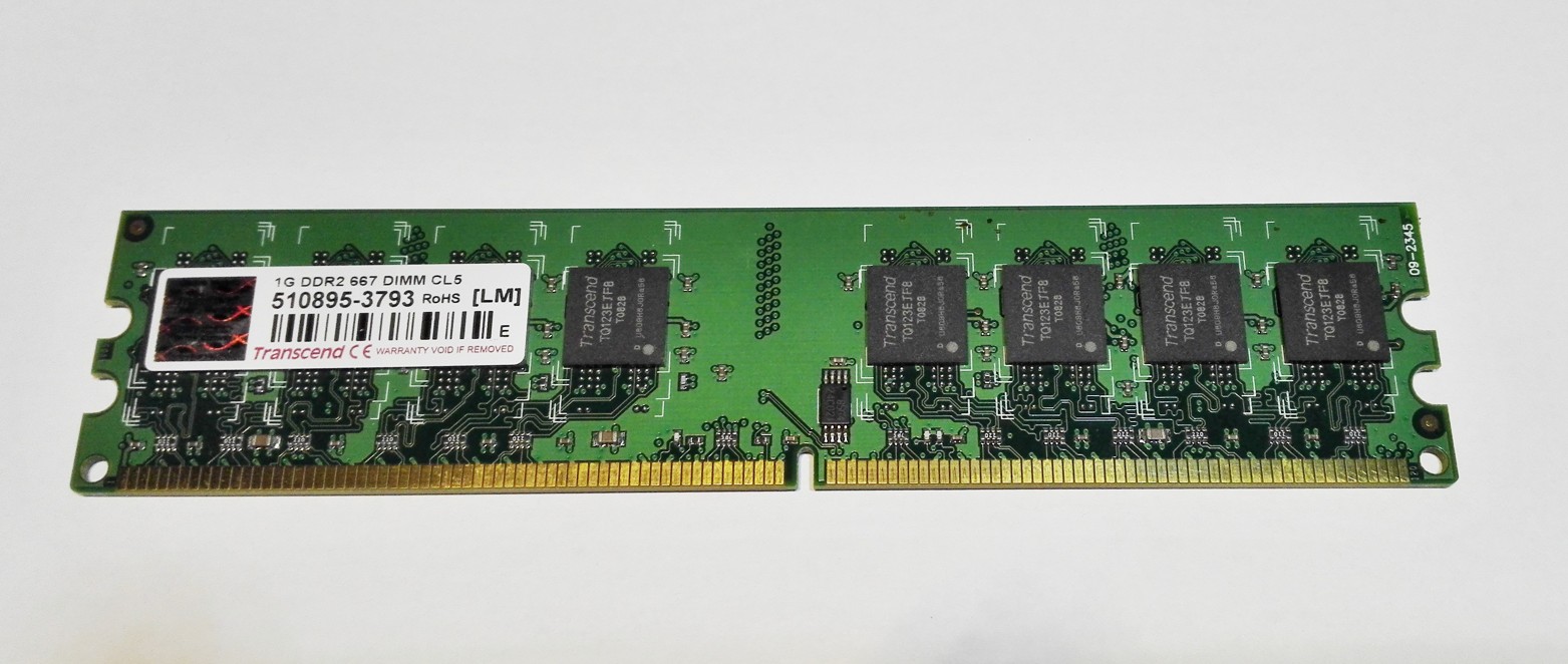Transcend 1GB DDR2 667MHz CL5