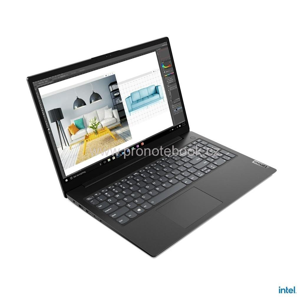 Lenovo V15 G2 ITL 15,6" TN antireflexní, i3-1115G4, 8GB RAM, 256 GB NVMe, numerická, USB-C bez OS